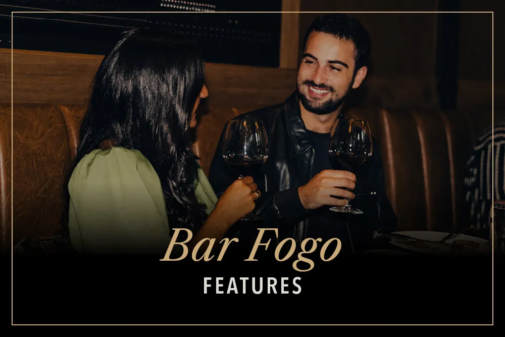 Bar Fogo Features.