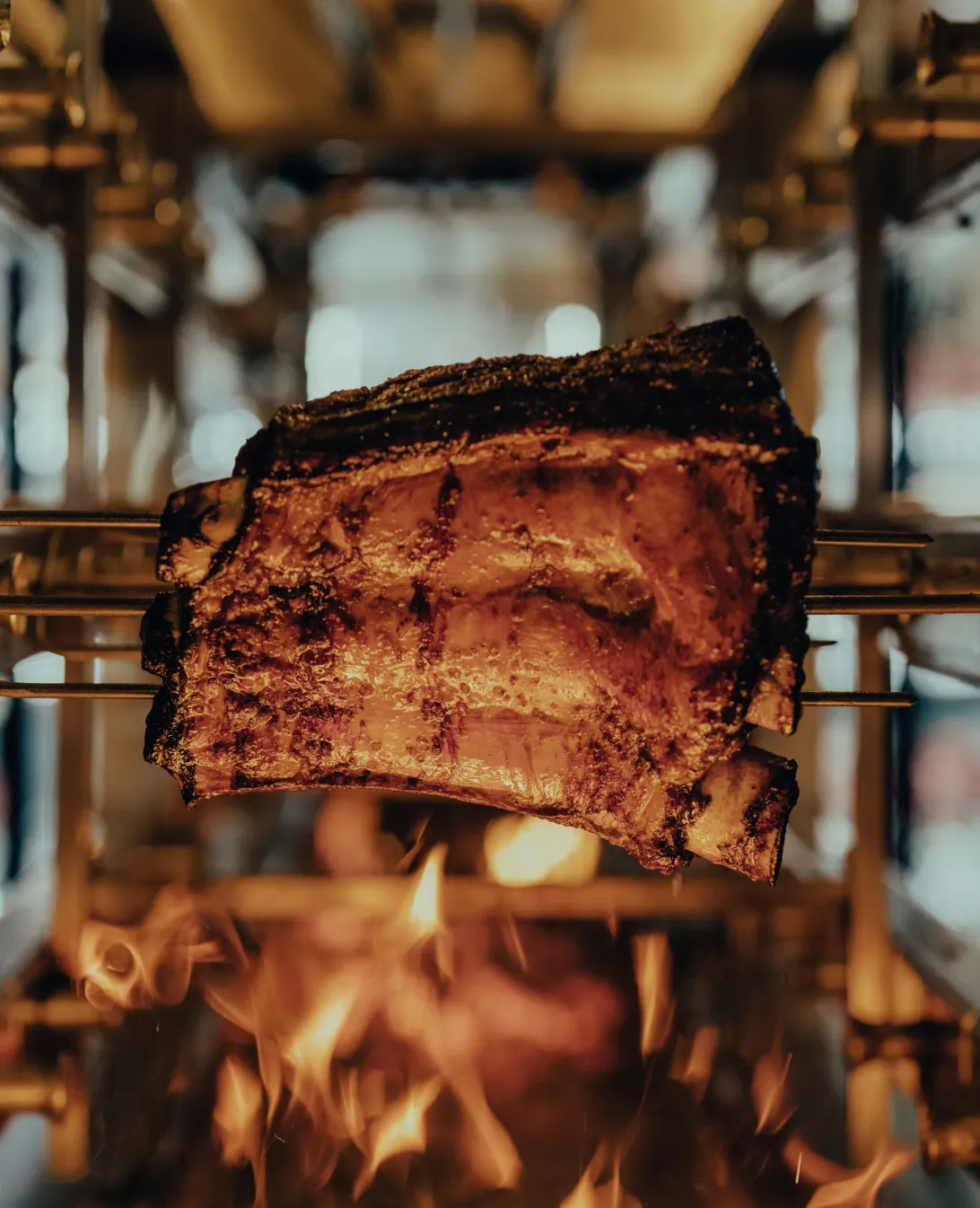 Fogo Meat on Grill