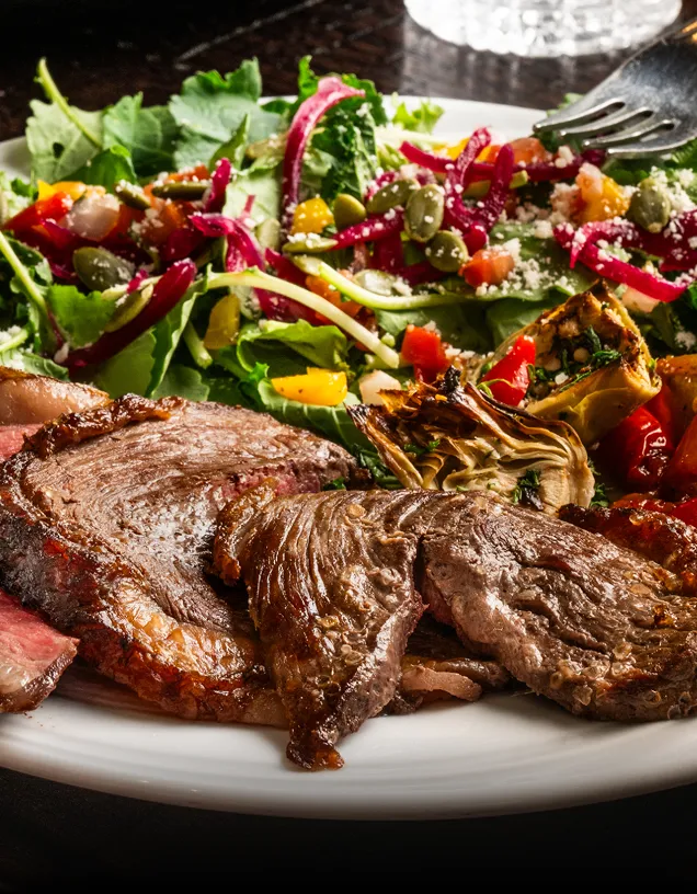 A selection of fire-roasted cuts