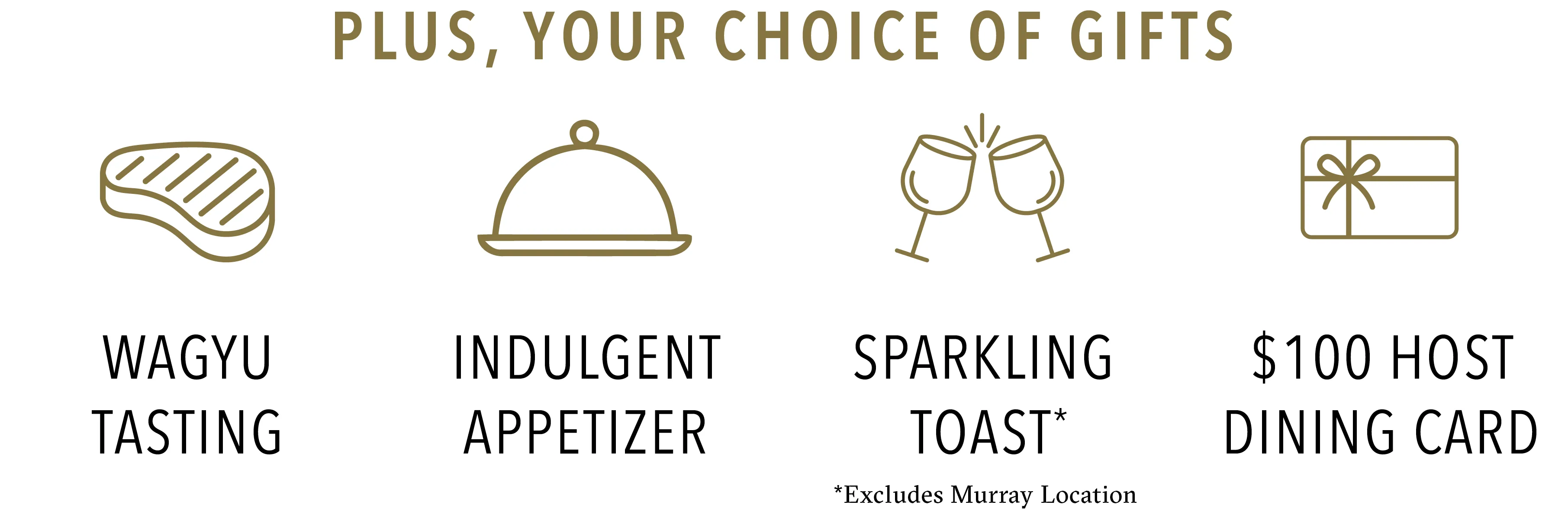 Your choice of gift