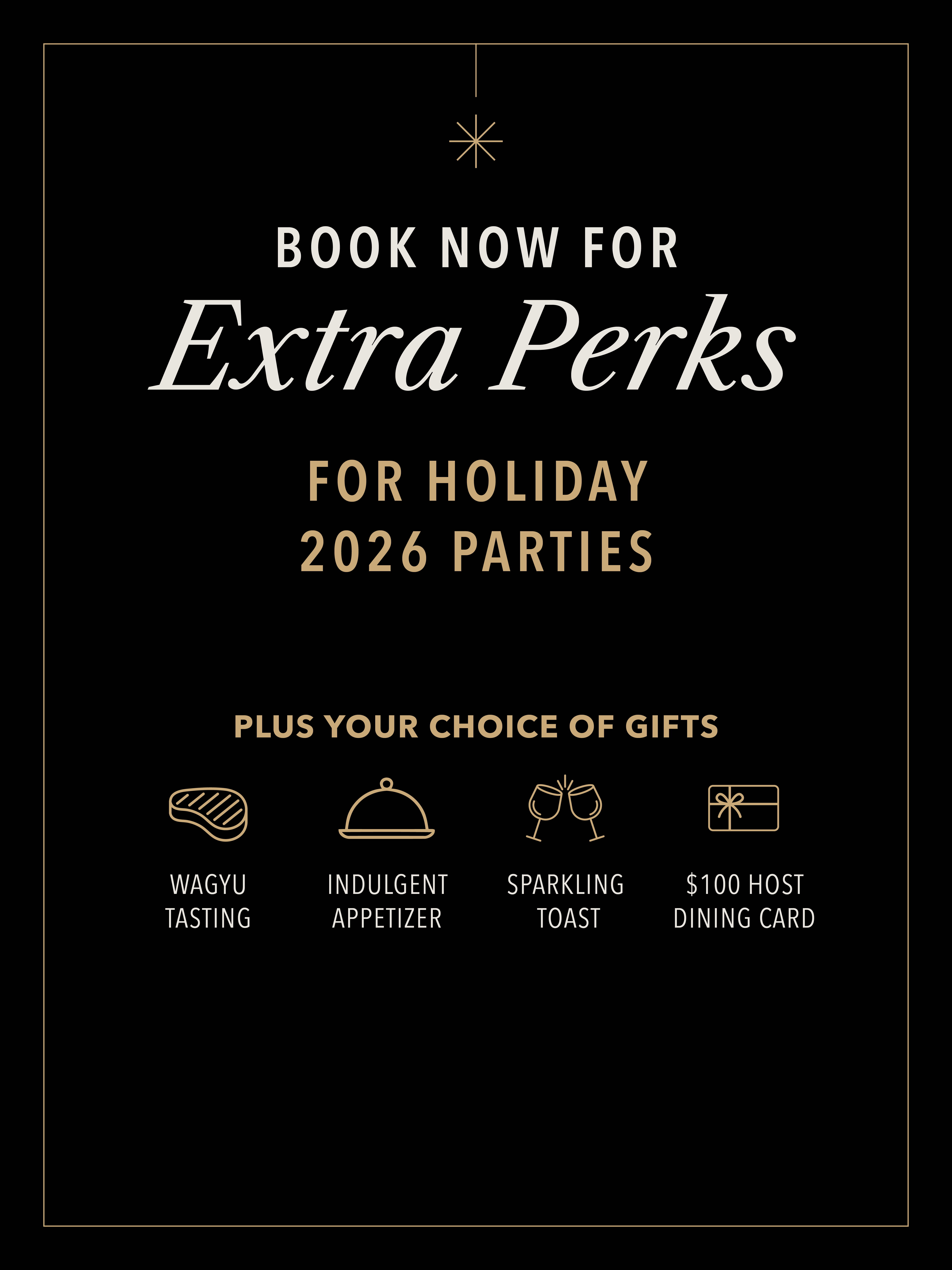 Fogo Holiday Group Dining Perks